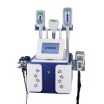 Cryo + Lipo laser + Cavitation +Vacuum RF 5 in 1 body slimming machine